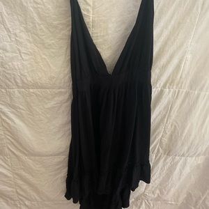 Black summer dress